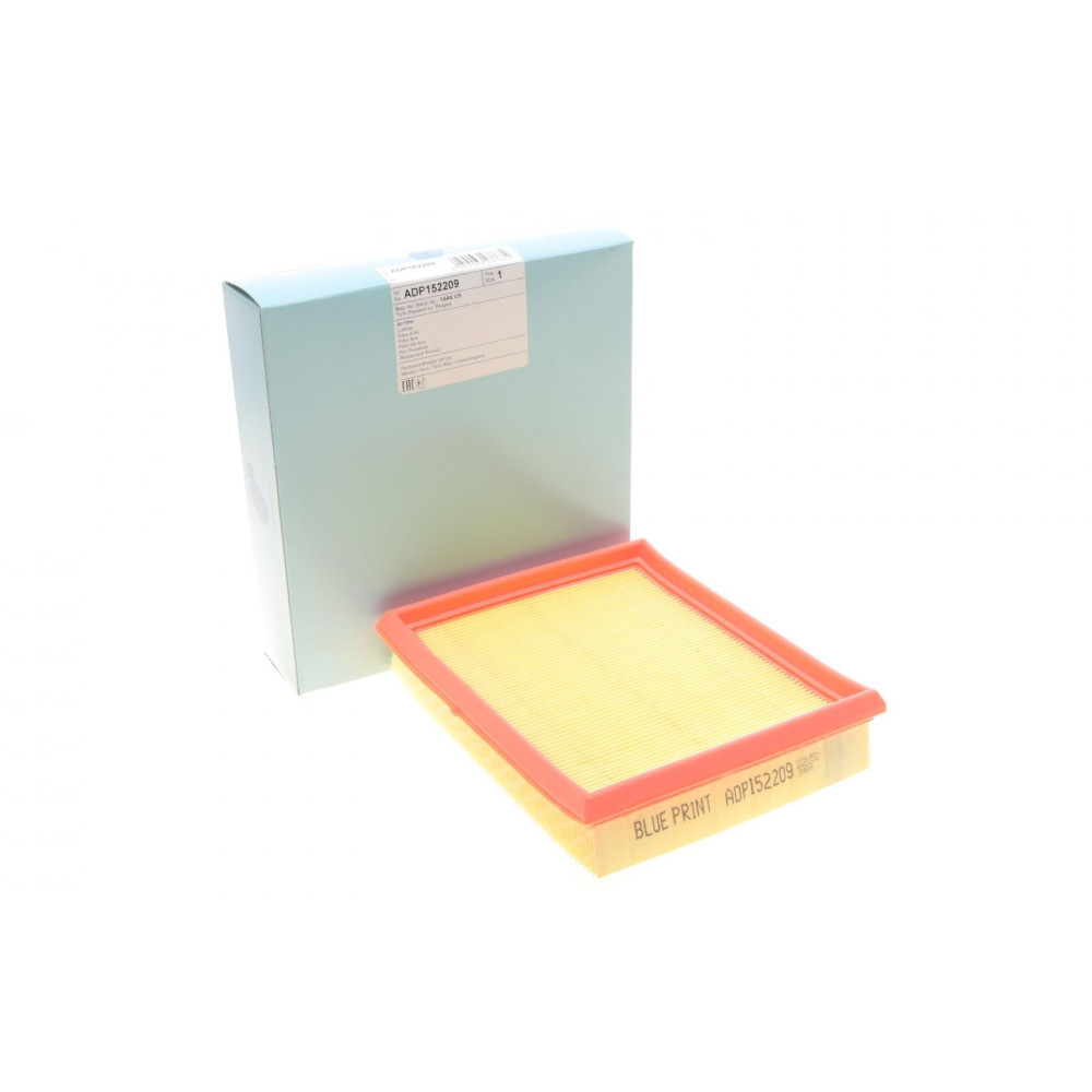 Фільтр повітряний Citroen Xsara 1.4i 00-05/1.6i 00-10/Peugeot 206 1.4/1.6i 98-09 ADP152209 BLUE PRINT