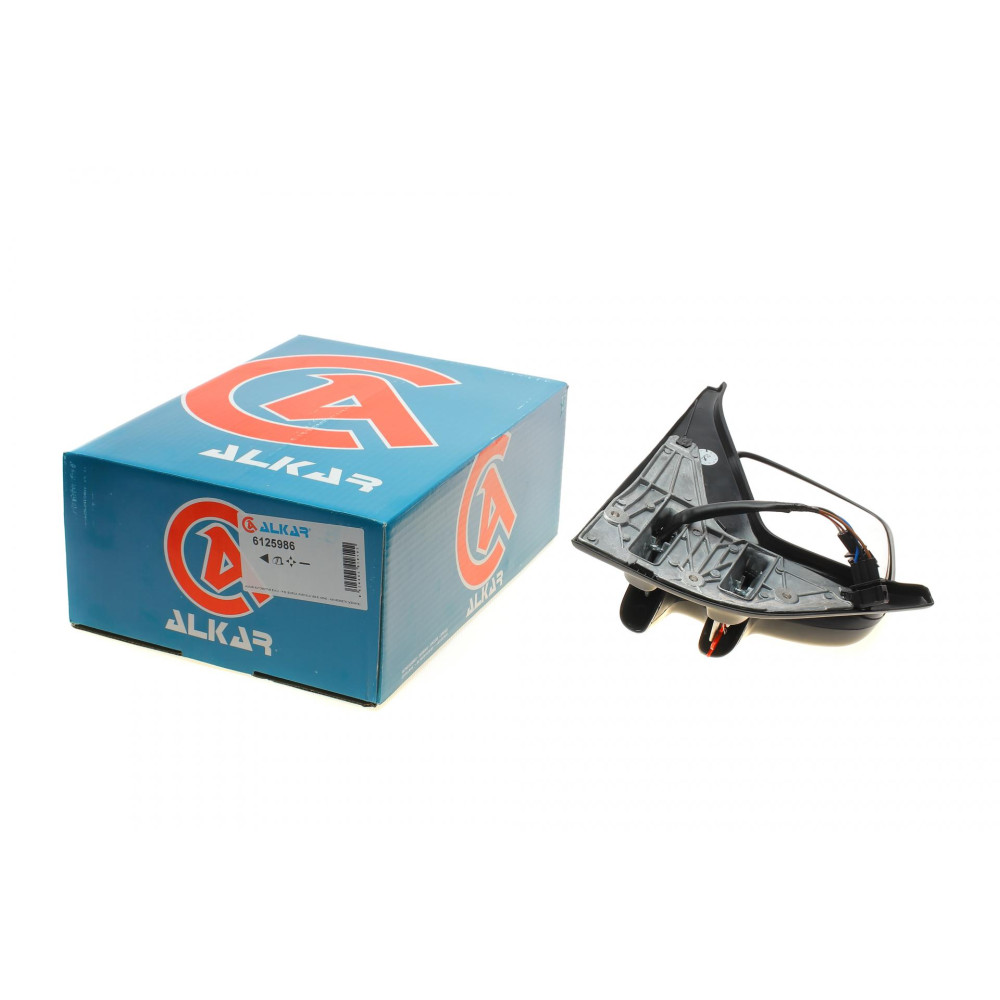 Зеркало заднего вида под покраску VW T4 90-03 L электро 6125986 ALKAR