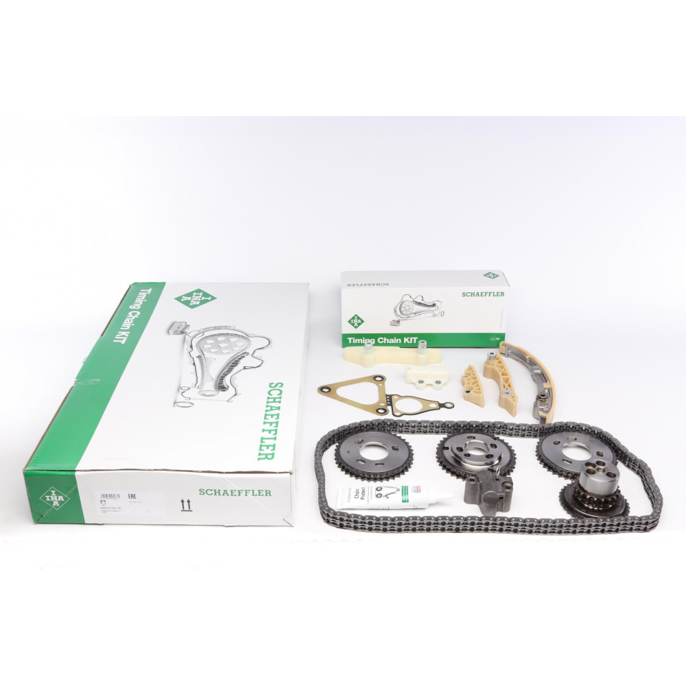 Комплект ланцюга ГРМ Ford Transit 2.4DI/2.2-2.4TDCI 06- ланцюг, натяжник, шестерня замінено на 559 1806 41 559 0152 30 INA