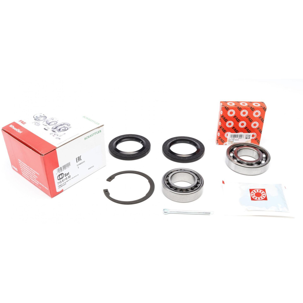 Подшипник ступицы задней VW T3 79-92 к-кт 713 6115 50 FAG