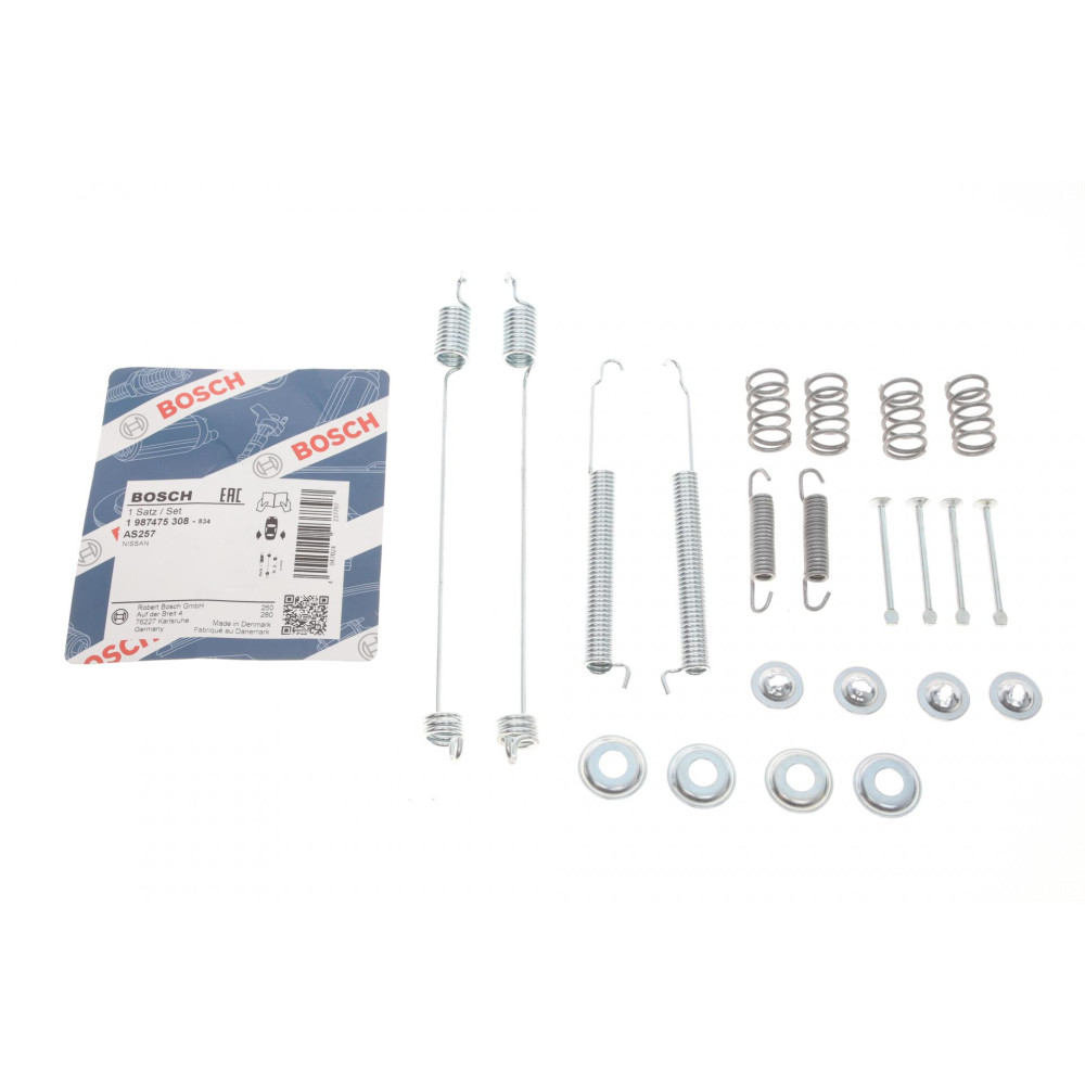 Комплект пружинок колодок ручника Nissan NP300/Pathfinder 86- - 1 987 475 308 BOSCH