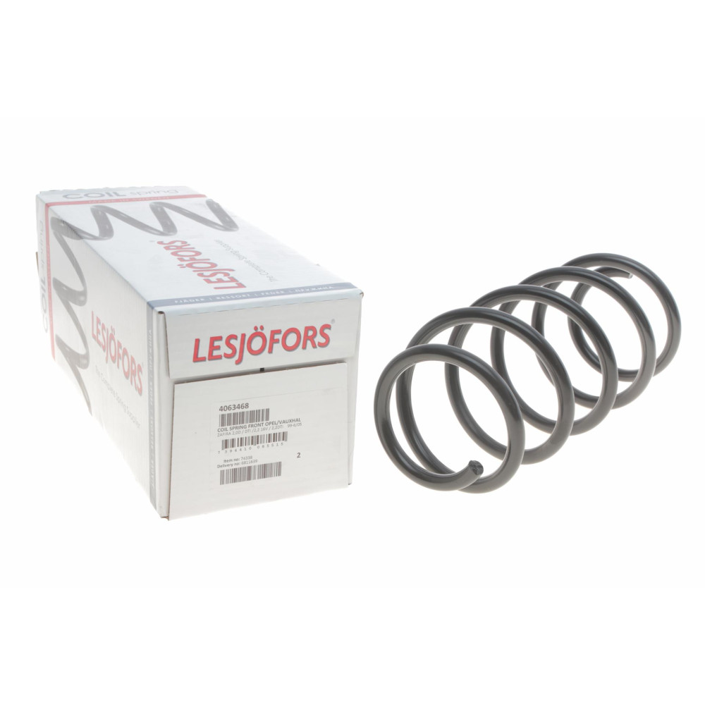 Пружина передня Opel Zafira A 2.0DI 16V/DTI 16V/2.2 16V/DTI 16V 99-05 вен 4063468 LESJOFORS