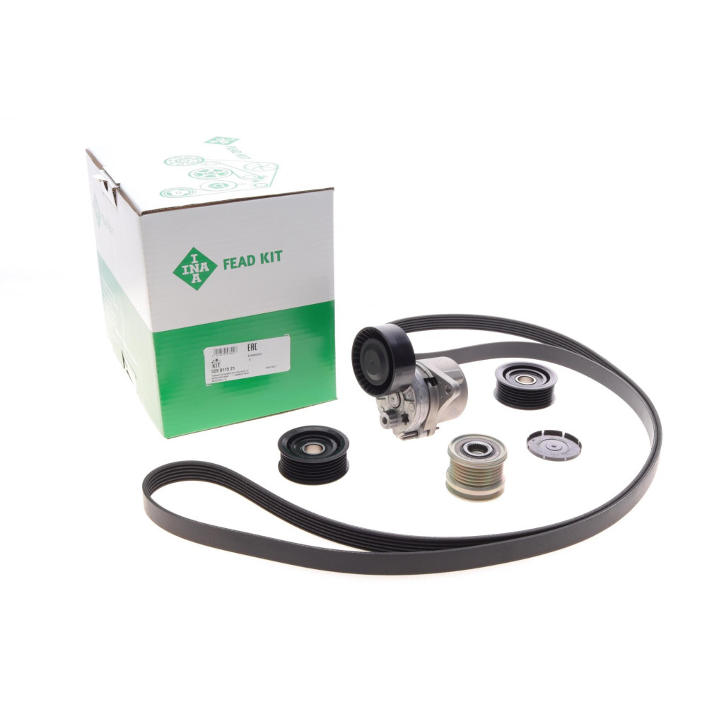 Комплект ремня генератора Mercedes Sprinter/Vito 2.2-2.7 CDI 00-06 6PK2260 529 0115 21 INA