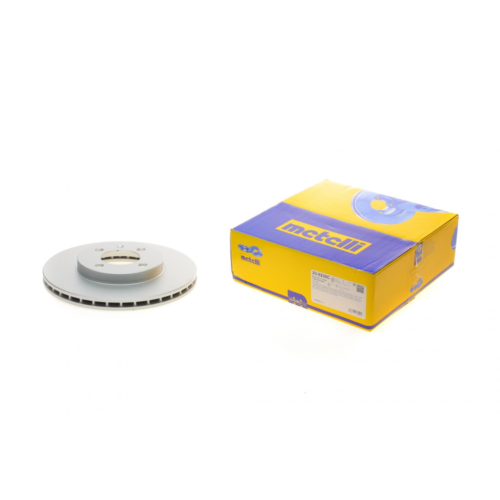 Диск тормозной передний Seat Ibiza/VW Caddy/Polo 93-04/Golf/Passat 87-02 256x20 с укр. вент 23-0230C METELLI