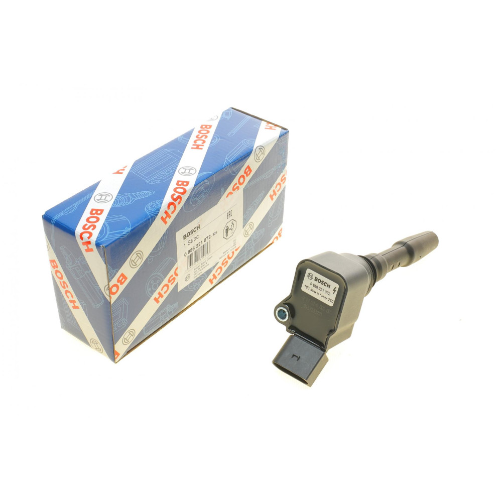 Котушка запалювання VW Golf VII/Passat/Skoda Octavia III 1.8TSI/2.0TFSI 11- - 0 986 221 072 BOSCH