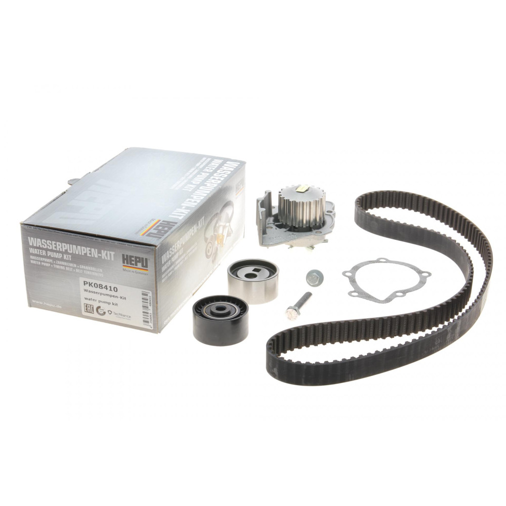 Комплект ГРМ + помпа Citroen Berlingo/Jumpy 1.9D 98- PK08410 HEPU