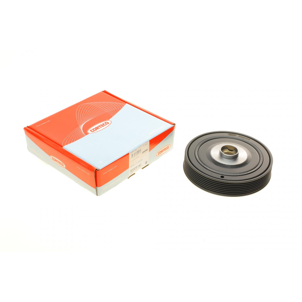 Шків колінвалу Renault Megane II/Laguna 2.0 01- 7PK 80005190 CORTECO