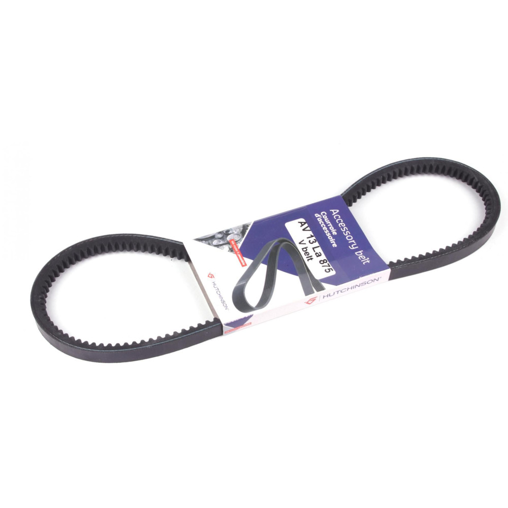 Ремень генератора Mazda 323 1.7D 86-89 13x875 AV 13 La 875 HUTCHINSON