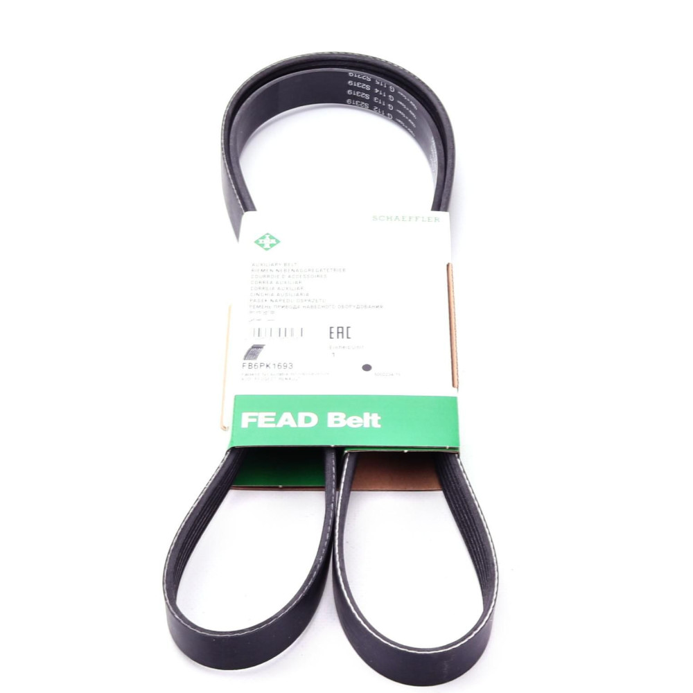 Ремень генератора VW T4 2.5TDI, 95-03, AC/Caddy III 1.2TSI, 10-15, AC FB 6PK1693 INA