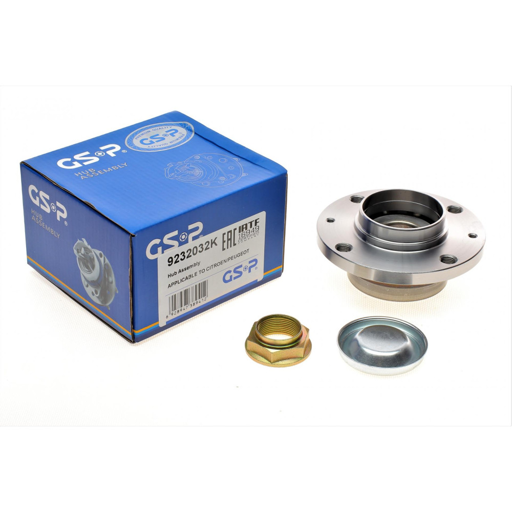 Підшипник маточини задньої Citroen Berlingo 96-11к-кт 9232032K GSP