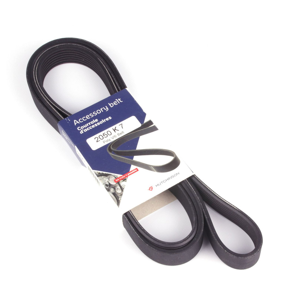Ремінь генератора Renault Master 2.3dci 10- 7PK2050 2050 K 7 HUTCHINSON