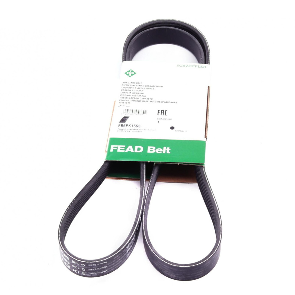 Ремінь генератора Citroen Berlingo/Peugeot Bipper/Partner 6PK1565 FB 6PK1565 INA