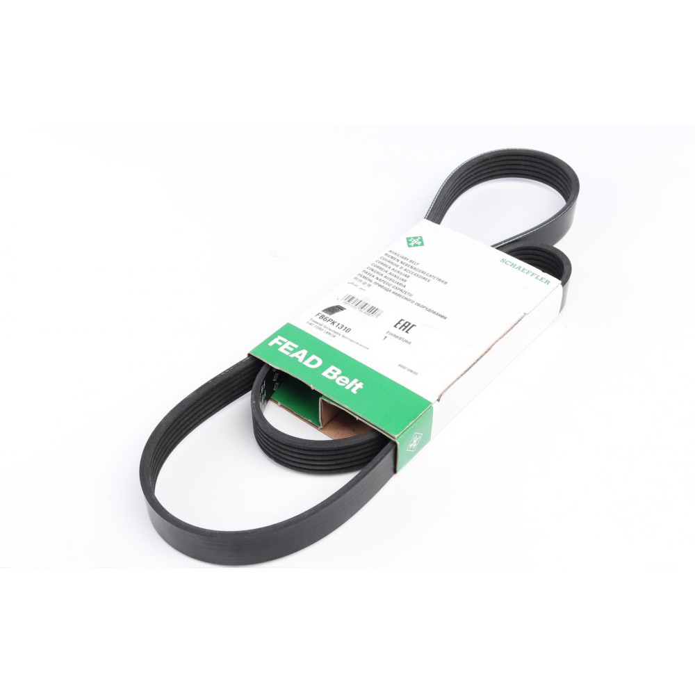 Ремень генератора Fiat Doblo 1.3D Multijet/1.3JTD/Ford Focus 1.8/2.0 04- FB 6PK1310 INA