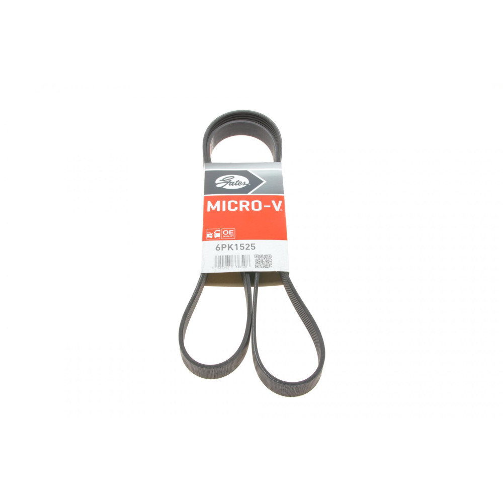 Ремінь генератора Fiat Doblo/Opel Combo 1.3D 10- 6PK1525 GATES