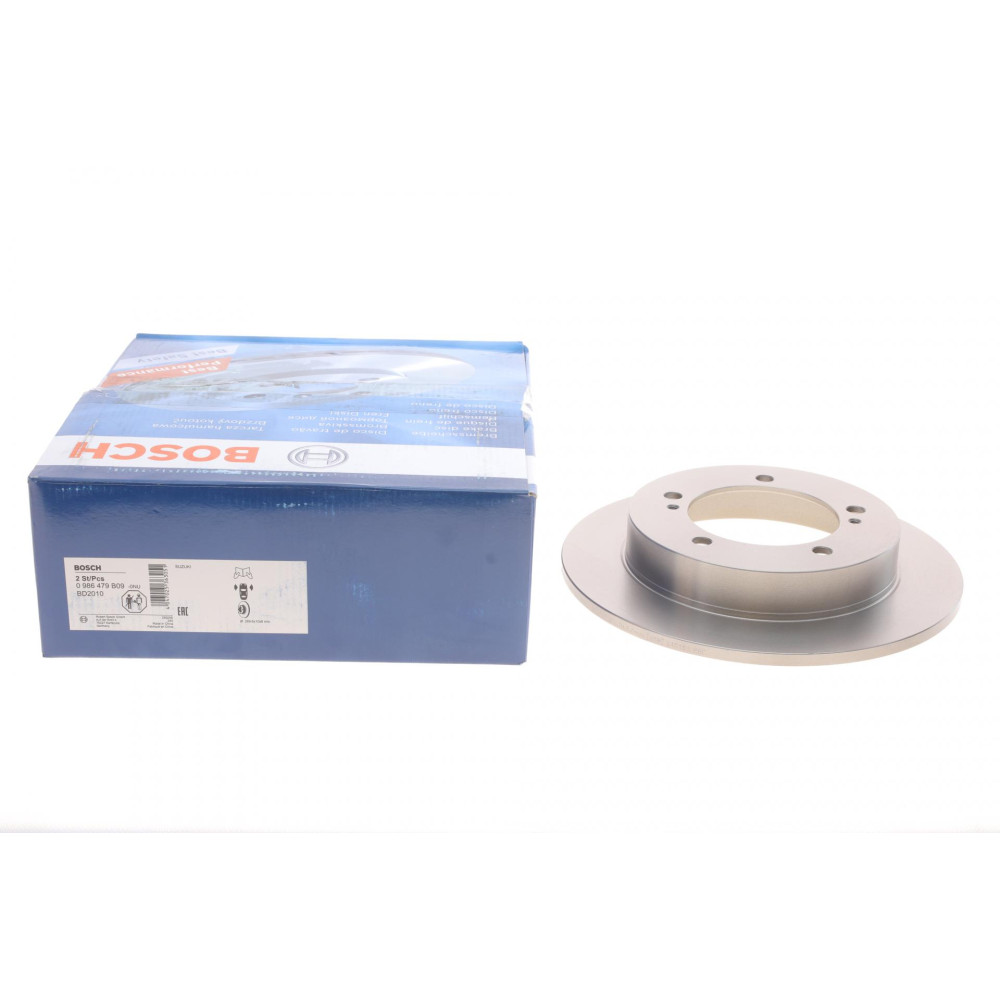 Диск тормозной передний Suzuki Jimny 1.3 16V 01- 289.6x10 - 0 986 479 B09 BOSCH