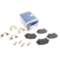 Колодки тормозные задние Opel Astra G/H/ Combo 01- /Kia Venga Lucas с прижимной пластиной - 0 986 494 654 BOSCH