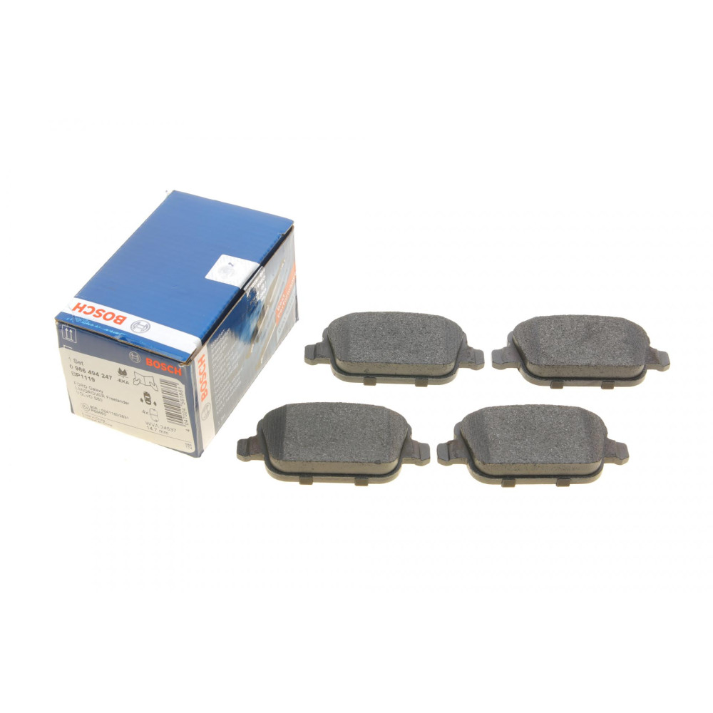 Колодки гальмівні задні Ford Kuga 08-/Mondeo 07-15 - 0 986 494 247 BOSCH
