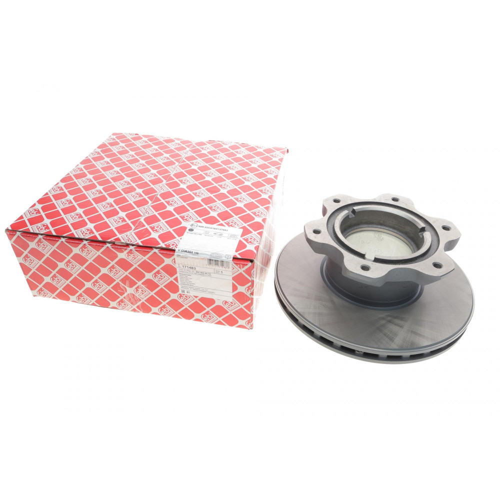 Диск гальмівний задній Mercedes Sprinter 616CDI 01- 304х30 - 171483 FEBI BILSTEIN