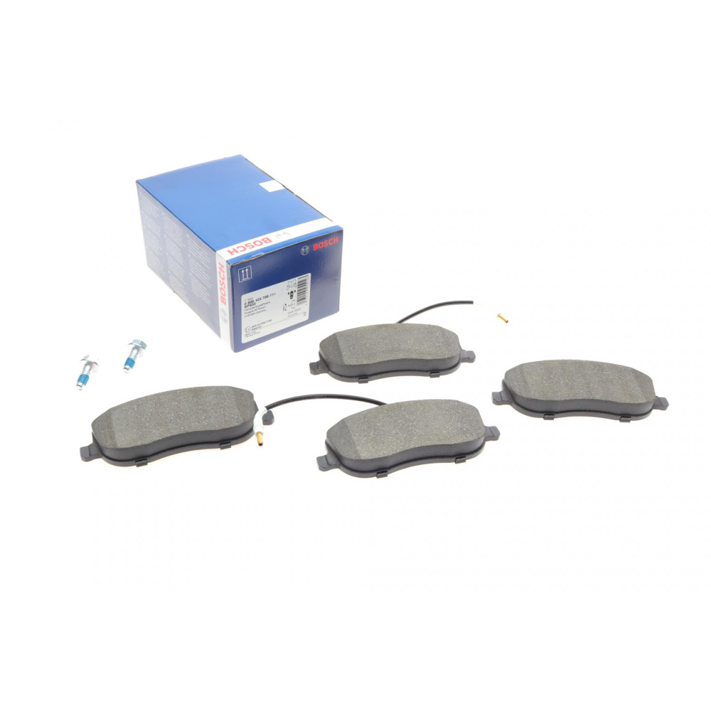 Колодки гальмівні передні Citroen C8 02-/Jumpy/Fiat Scudo/Peugeot Expert 95-06/807 02- +датчики - 0 986 424 789 BOSCH