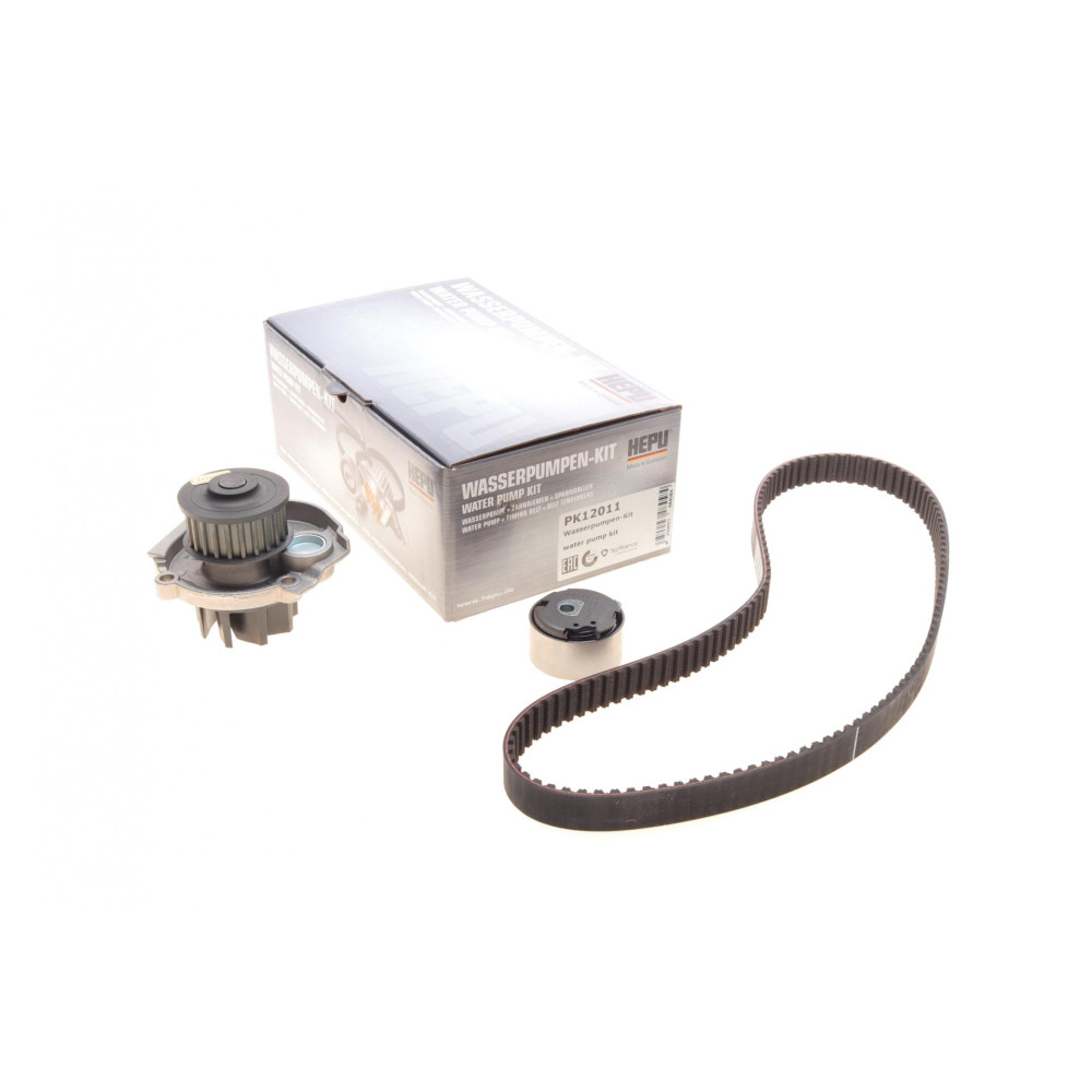 Комплект ГРМ + помпа Fiat Doblo 1.2-1.4 01- TESMA PK12011 HEPU