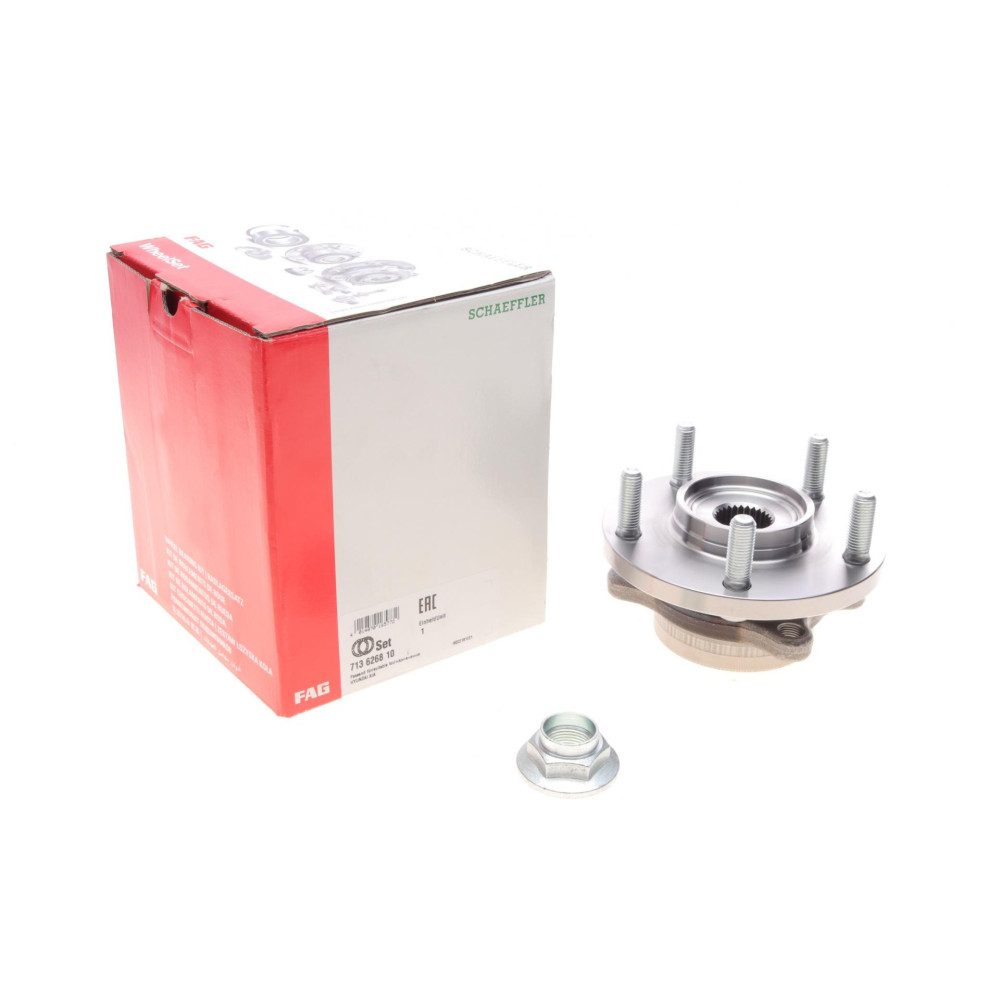 Підшипник маточини передньої Hyundai Elantra/i30/Kia Cee'd 11- 713 6268 10 FAG