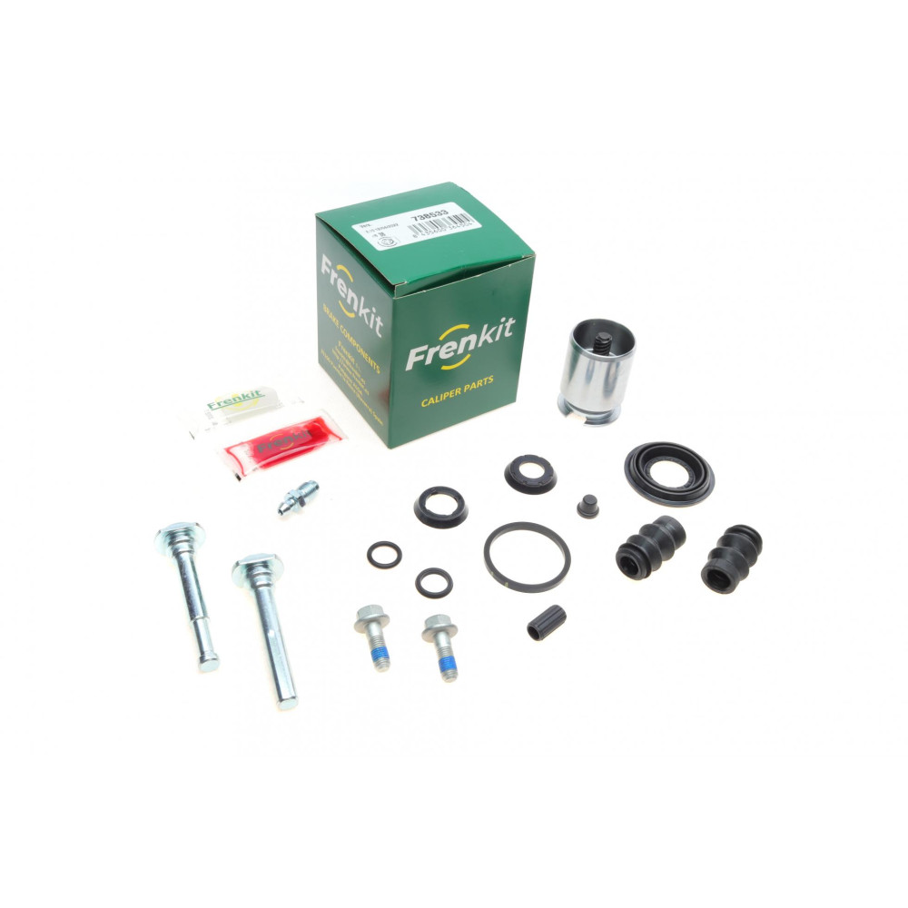 Ремкомплект суппорта заднего Ford Mondeo 2.0DI 00-07 d=38mm Bosch +поршень/направляющая SuperKit 738533 FRENKIT