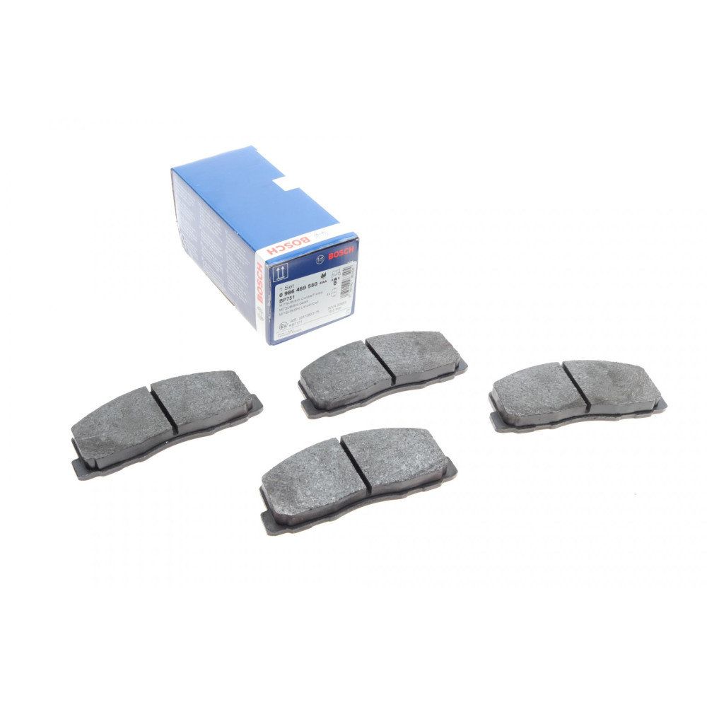 Колодки гальмівні передні Mitsubishi Galant/Lancer -92 - 0 986 469 550 BOSCH