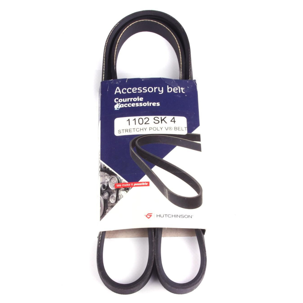 Ремень генератора Citroen Jumper/Fiat Ducato 3.0HDi/D 06-1102 SK 4 HUTCHINSON