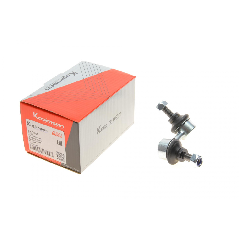 Тяга стабілізатора переднього L Honda Civic VII 01-05/CR-V II 01-07/FR-V 04- 09-01800 KAPIMSAN