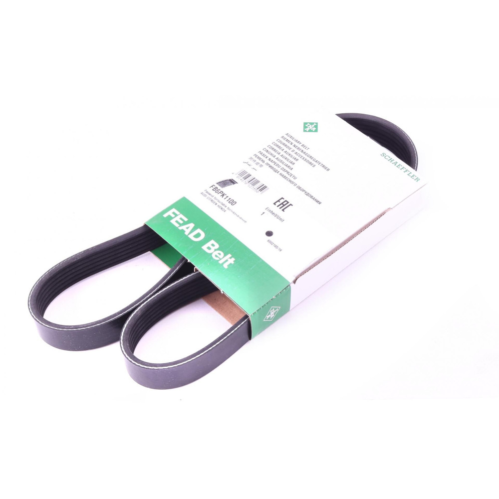 Ремень генератора Fiat Ducato 2.0 94- /VW Caddy 1.4 04- 6PK1100 FB 6PK1100 INA