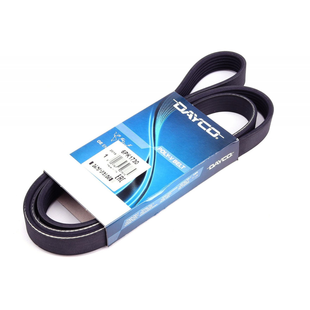 Ремень генератора Skoda Rapid 1.6 12-/ Toyota Avensis 1.4-1.6 03-08 6PK1730 DAYCO