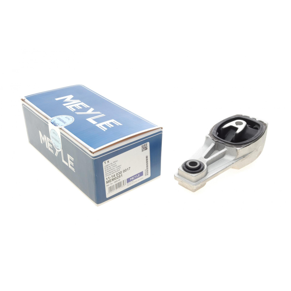 Опора двигуна задня/нижня Citroen C3/Peugeot 207 1.6 16V/1.6HDi 06- косточка - 11-14 030 0017 MEYLE