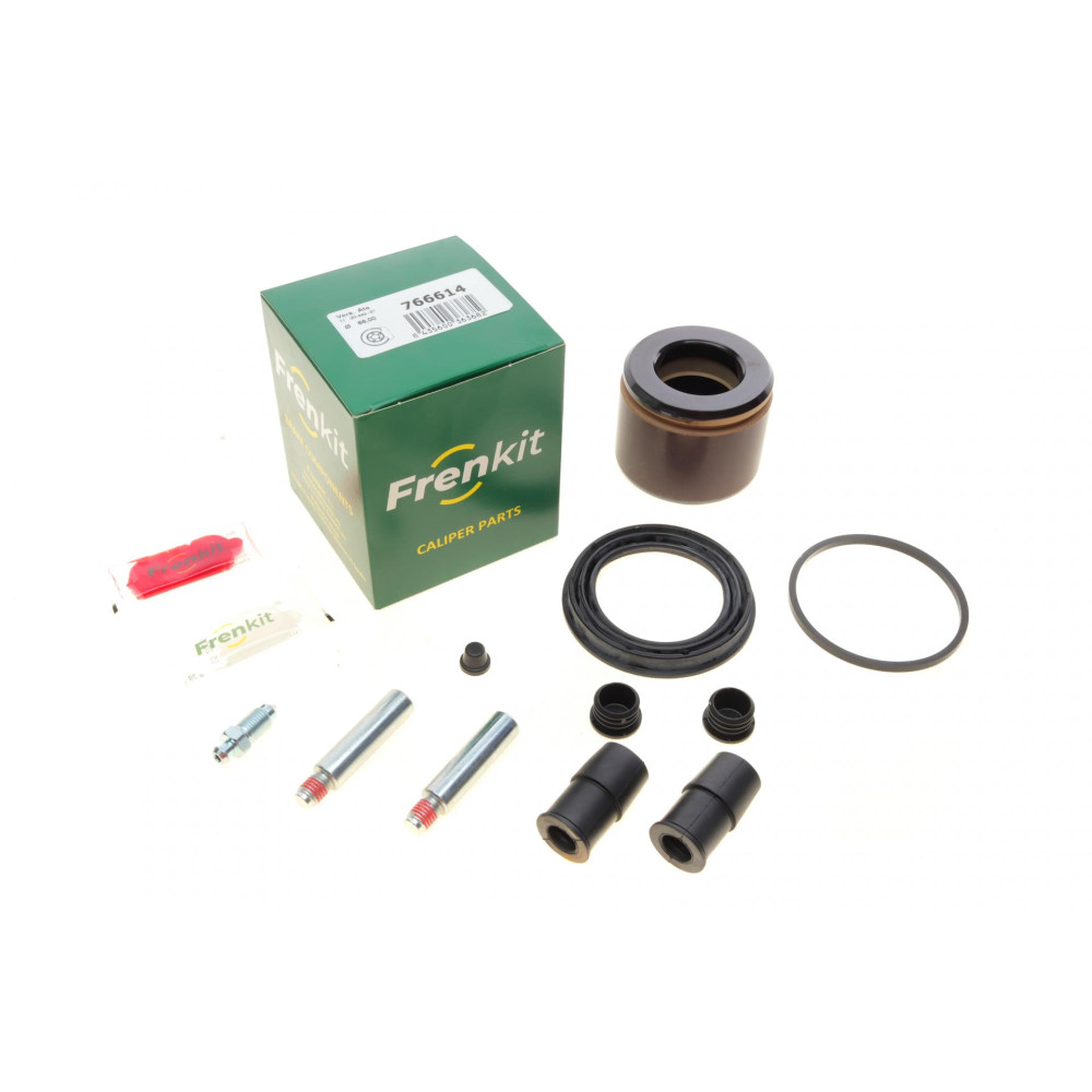 Ремкомплект суппорта переднего Chrysler Voyager 00- d=66mm+ поршень/направляющая ATE 766614 FRENKIT