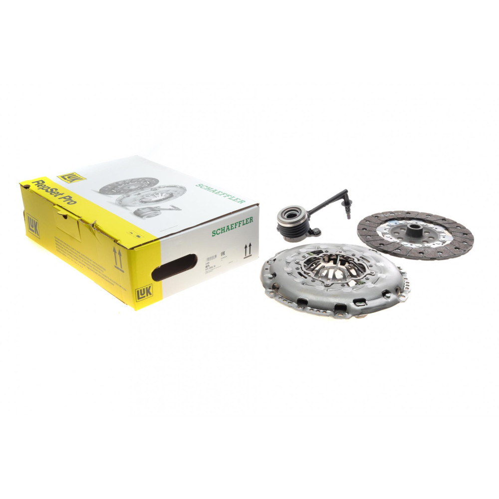 Комплект зчеплення Nissan X-Trail/Renault Koleos 1.3-2.0 dCi 07- d=250mm +вижимний 625 3056 35 LuK