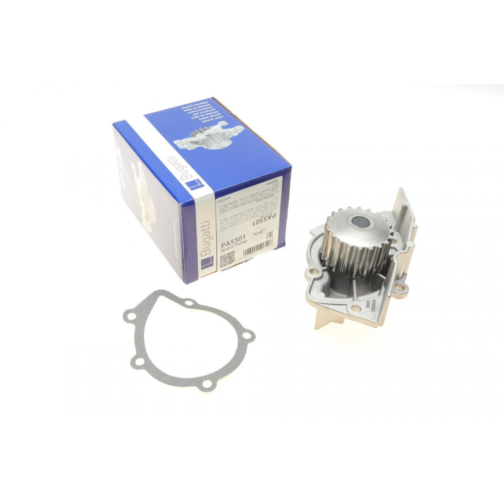 Помпа воды Fiat Scudo 96-06/Ducato/Peugeot Boxer/406 1.9D/TD/2.0 94-02 PA5501 BUGATTI