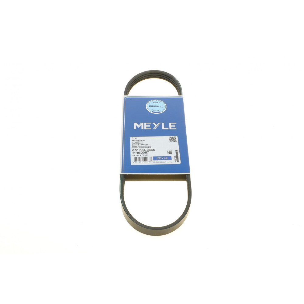 Ремень генератора Fiat Doblo 1.2-1.4 4PK665 - 050 004 0665 MEYLE