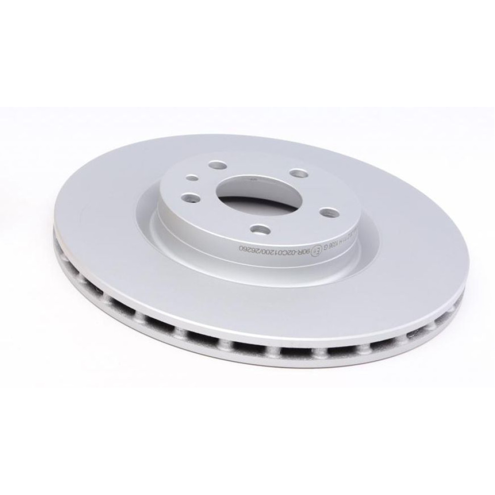 Диск тормозной передний Fiat Doblo/Fiorino/Qubo 07-/Opel Combo 12-284x22 с покрытием вент. 23-0183C METELLI