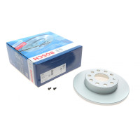 Диск тормозной задний Audi A3/Skoda Octavia/VW Caddy/Golf/Touran 03-15 260х12 - 0 986 479 B78 BOSCH