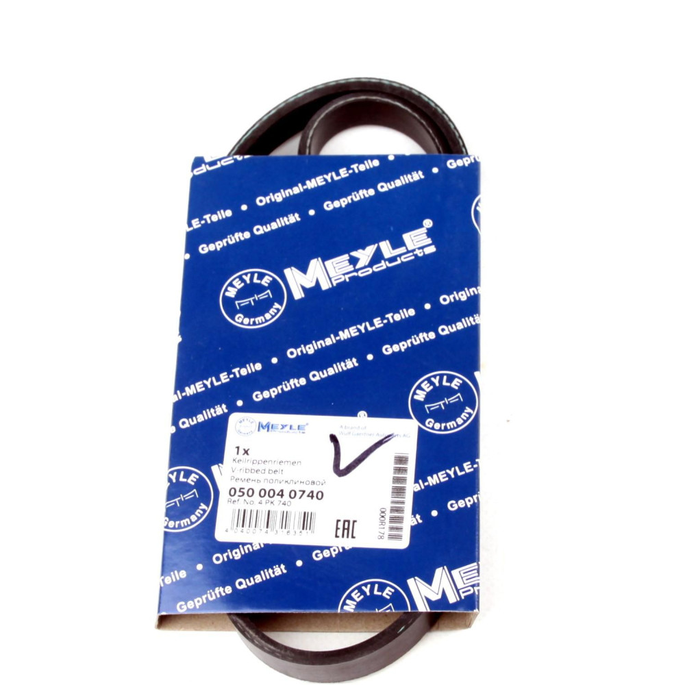 Ремень генератора Ford Transit 2.0 TDCI 00-06 4PK740 - 050 004 0740 MEYLE