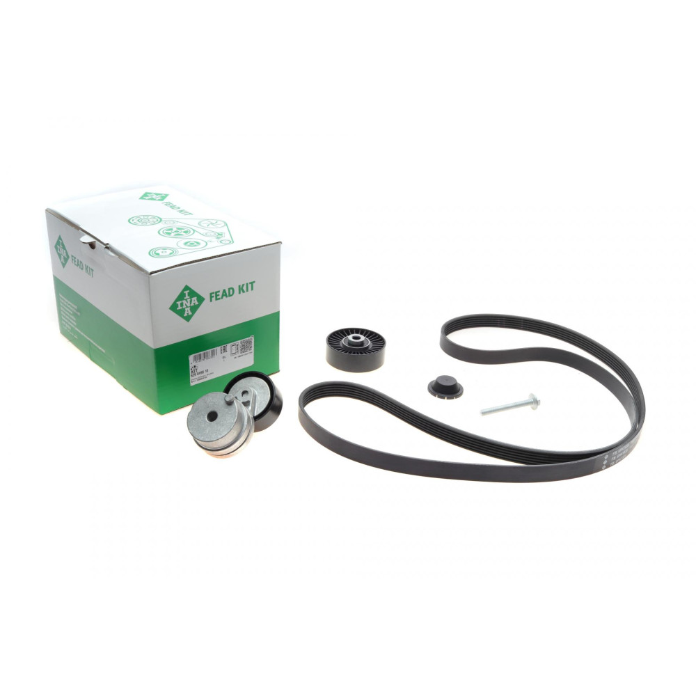 Комплект ремня генератора VW Caddy II 1.9 SDI 95-04 6PK1835 529 0498 10 INA