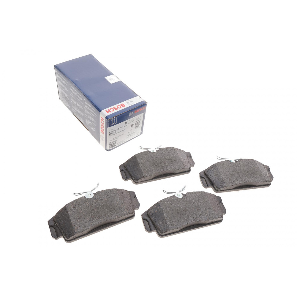Колодки тормозные передние Nissan Almera 00-06/Primera 96-02 - 0 986 424 781 BOSCH