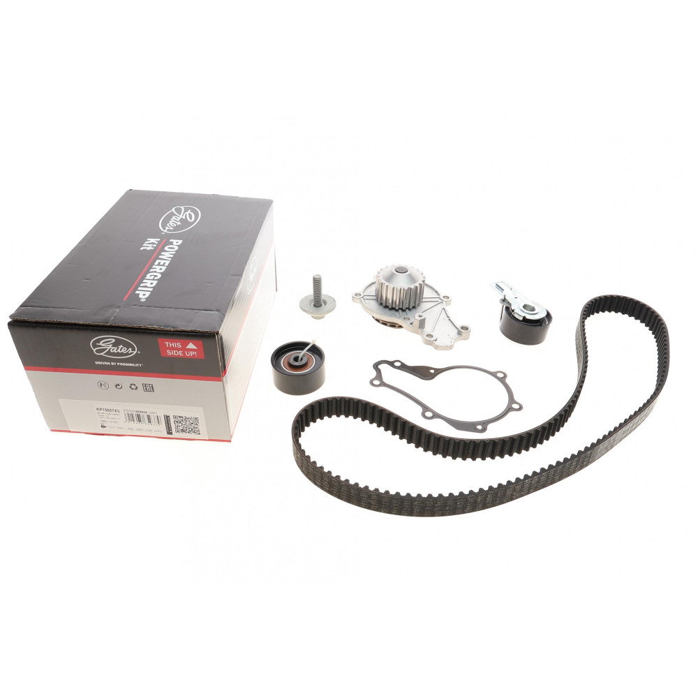Комплект ГРМ + насос Citroen C3/Peugeot 207/208/2008 1.4 HDI 06-25.4x139z KP15657XS GATES