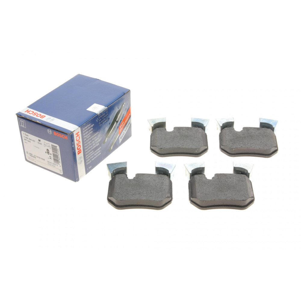Колодки гальмівні задні BMW 1E81/82/87/3 E90/E91/E92/E93 04-13 - 0 986 494 421 BOSCH