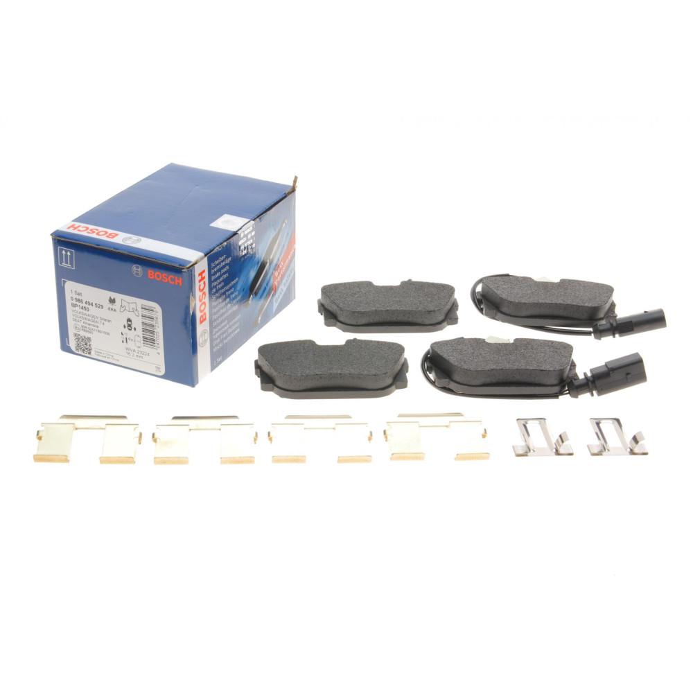 Колодки тормозные задние VW T4 90-03 с датчиками - 0 986 494 529 BOSCH