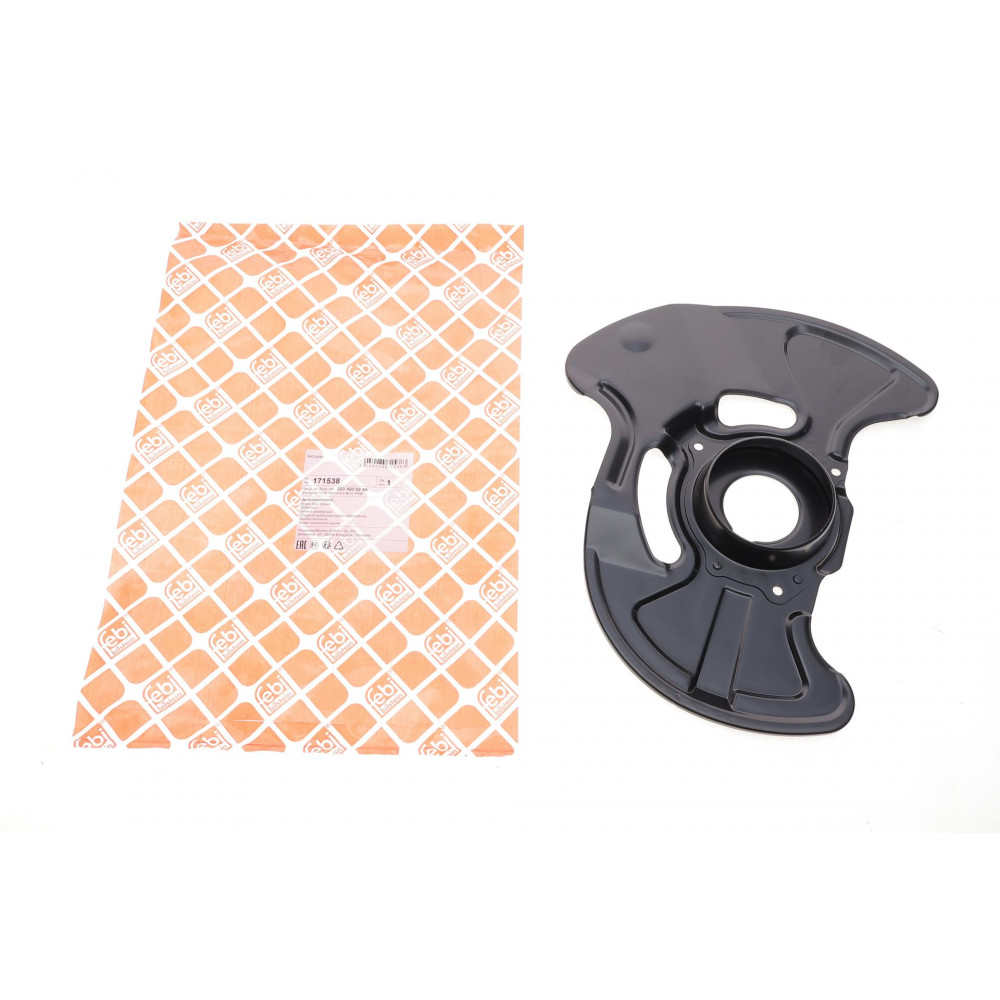 Защита диска тормозного переднего R Mercedes C-class W203 00-07 - 171538 FEBI BILSTEIN