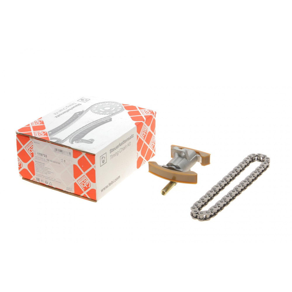 Комплект цепи ГРМ VW Passat B5.5 2.0 01-05 цепь+натяжитель - 178733 FEBI BILSTEIN