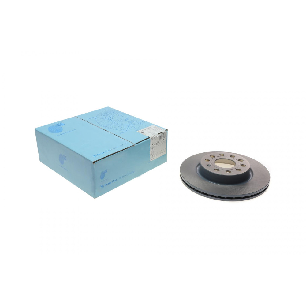 Диск тормозной передний VW Caddy 04-280x22 ADV184317 BLUE PRINT