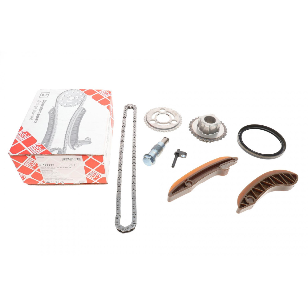 Комплект цепи ГРМ BMW 3 E93/F30/X3 F25/X5 F15 06-18 z=86 N47/B47 - 177770 FEBI BILSTEIN