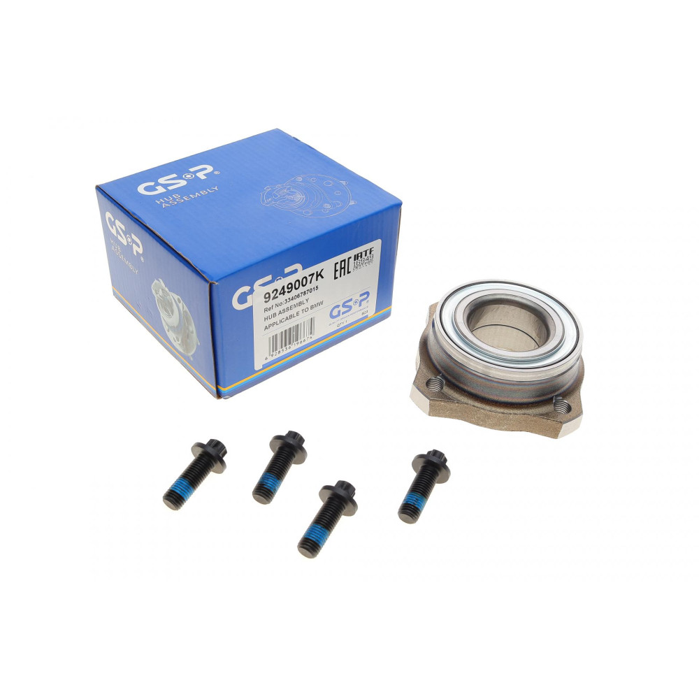 Підшипник маточини задньої BMW X3 F25/X4 F26 10-18 N20/N47/N52/N57 9249007K GSP