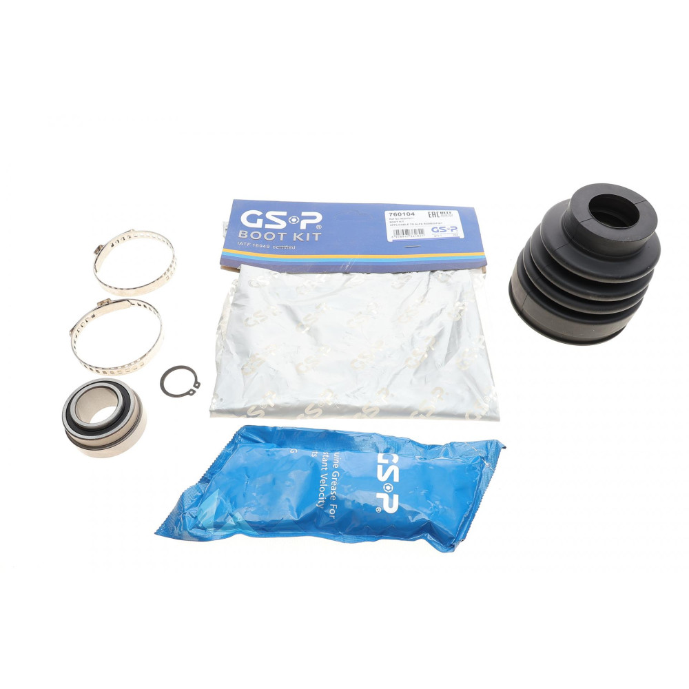 Пильник ШРКШ внутрішній Fiat Doblo 1.3/1.9 D 01- L з підшипником 42x78x90 760104 GSP